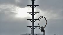 Meteorologická stanice v Luké na Olomoucku, únor 2021