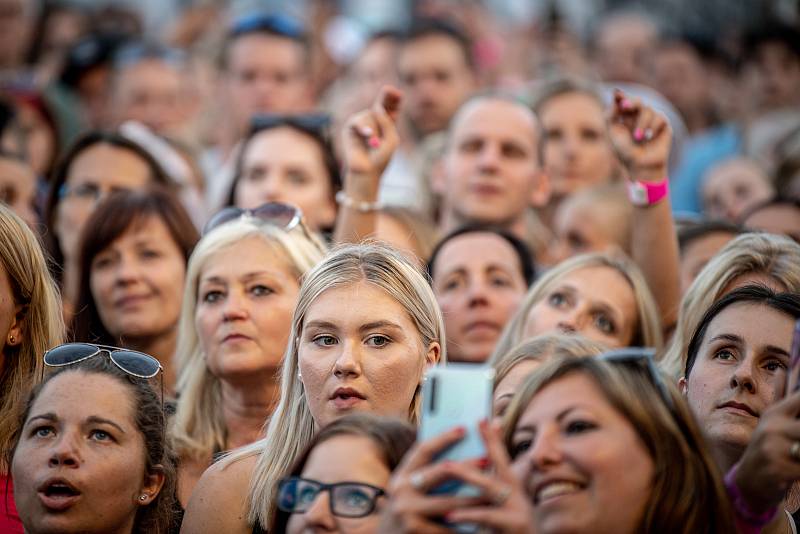 Koncert kapely Kryštof na Korunní pevnůstce v Olomouci, 24. července 2021