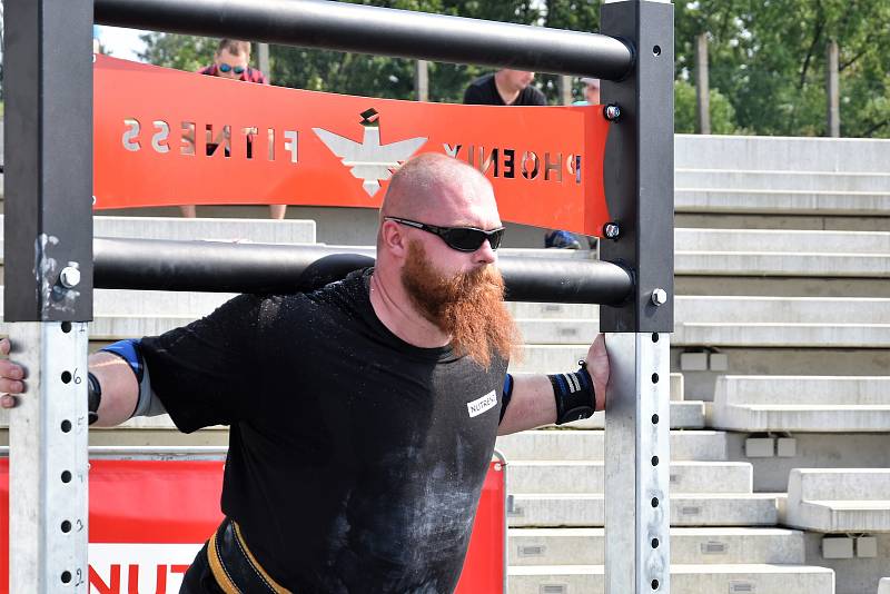 Soutěž strongmanů na Korunní pevnůstce v Olomouci, 24. 8. 2019