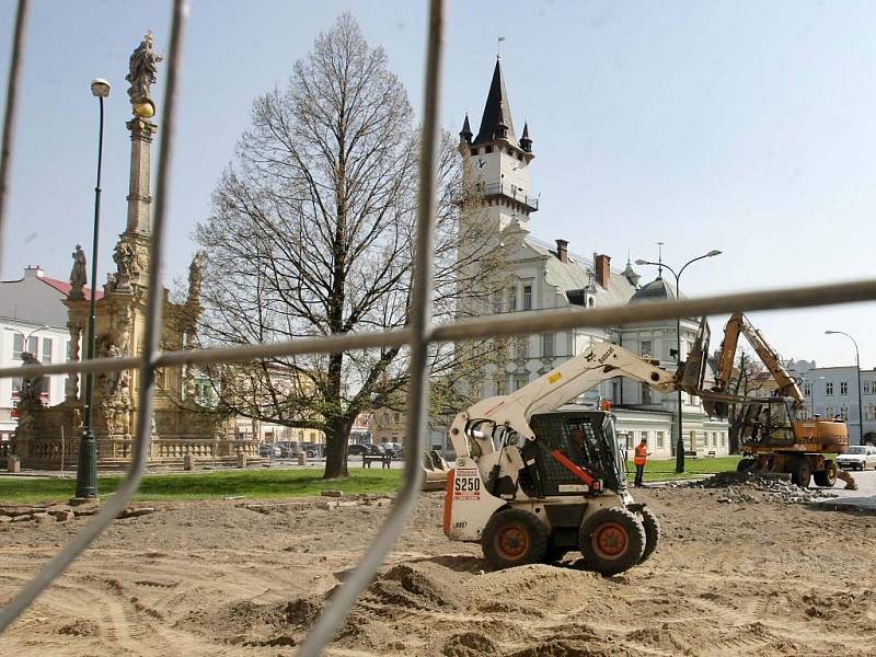 Rekonstrukce Masarykova náměstí v Uničově