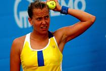 Barbora Záhlavová-Strýcová vypadla na turnaji hned v prvním kole
