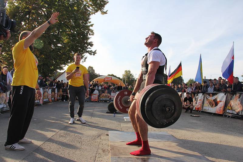 World Grand Prix strongmanů 2022, Memoriál Gustava Frištenského v Litovli.