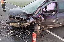 Dopravní nehoda u Droždína, 11. listopadu 2025.