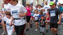 Olomoucký půlmaraton - Start Rodinného běhu 2012