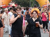 Festival Litovelský otvírák v pivovaru v Litovli