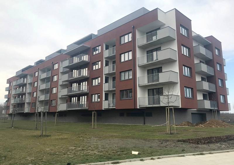 U Wolklerovy ulice v Olomouci roste několik developerských projektů
