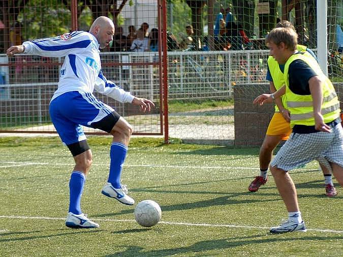 Majitel HC Olomouc Jiří Dopita v brazilském stylu 