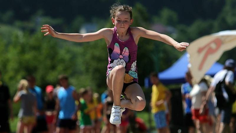 Odznak všestrannosti olympijských vítězů - krajské kolo v Hranicích