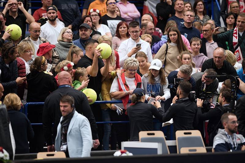 tenisový turnaj Agel Open Ostrava 2022 (středa).