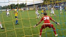 Fotografie z utkání 1. kola divize E mezi celky FK Šternberk a 1. HFK Olomouc