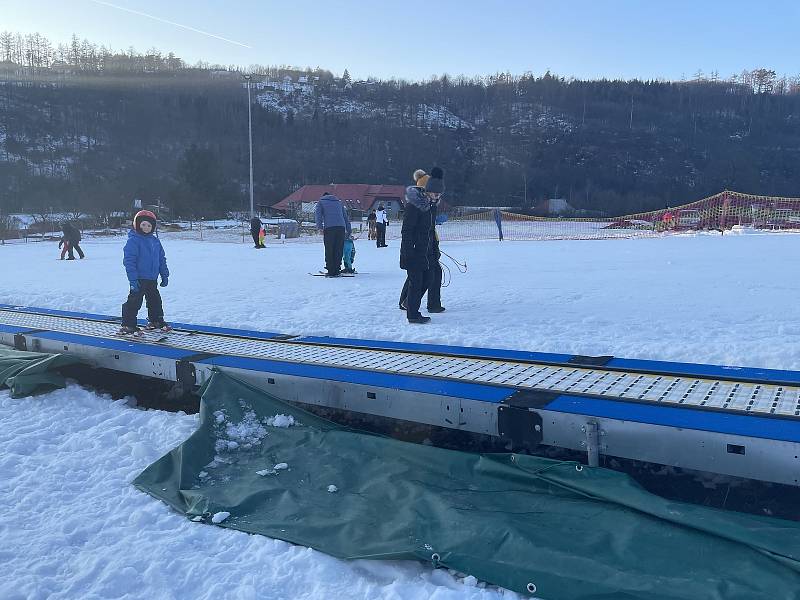 Skiareál Hlubočky, 31. ledna 2021