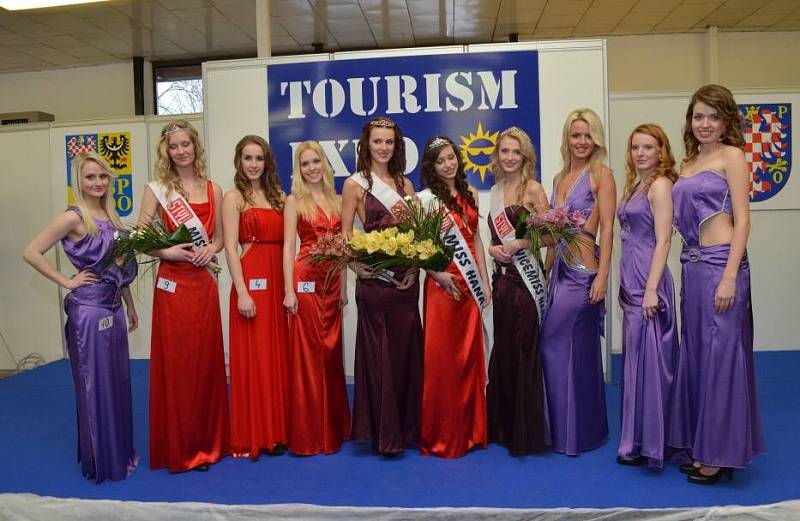 Finalistky soutěže Miss Haná 2013 na olomouckém výstavišti