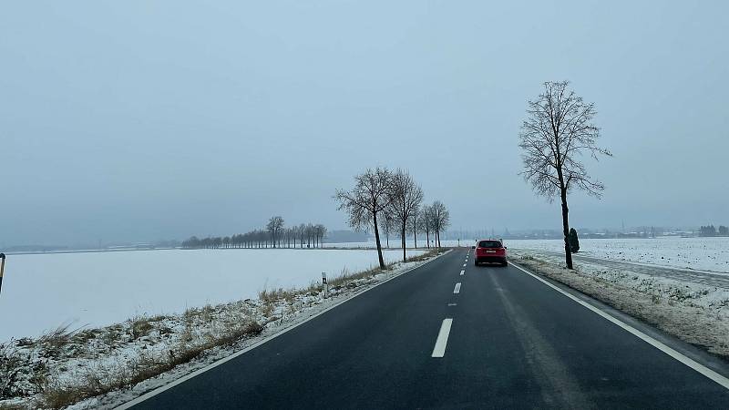 Východní tangenta protne cestu mezi Olomoucí a Sv. Kopečkem, prosinec 2021