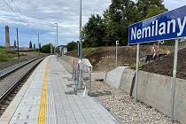 Modernizovaná železniční stanice Olomouc-Nemilany, 29. srpna 2021