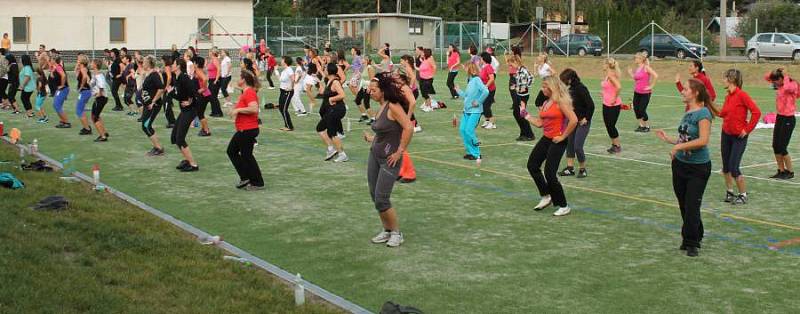 Zumbamaraton pro Lucinku ve Velké Bystřici 