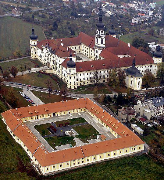 Areál vojenské nemocnice na Kláštěrním Hradisku v Olomouci