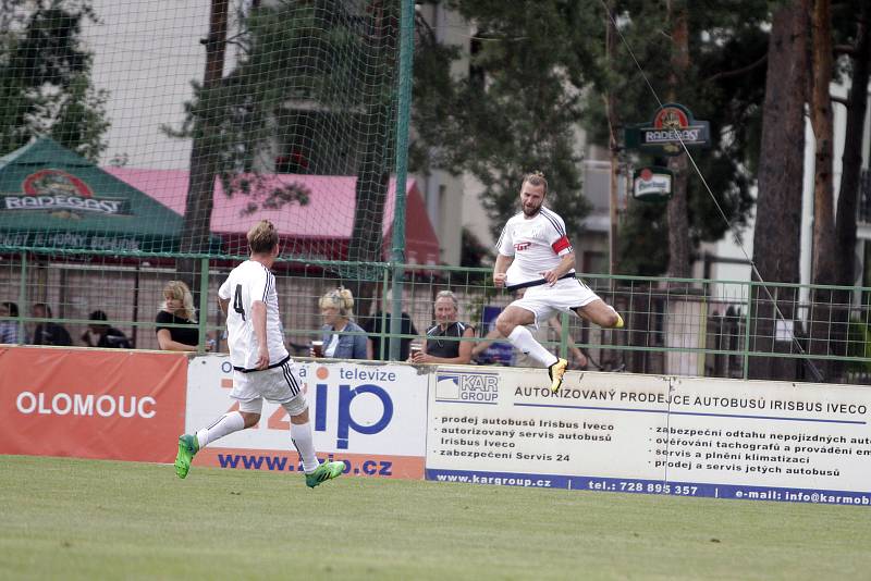 Fotbalisté  1. HFK Olomouc porazili ve druhém kole MOL Cupu prvoligové Brno 2:1