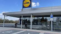 Nová prodejna společnosti Lidl v Uničově, 25. dubna 2021