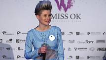Aneta Sokelová. Semifinále 6.ročníku soutěže Miss OK ve Velké Bystřici.