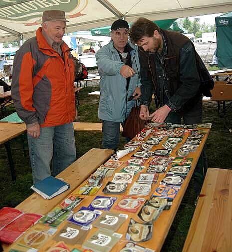 Setkání sběratelů pivních suvenýrů na Beerfestu