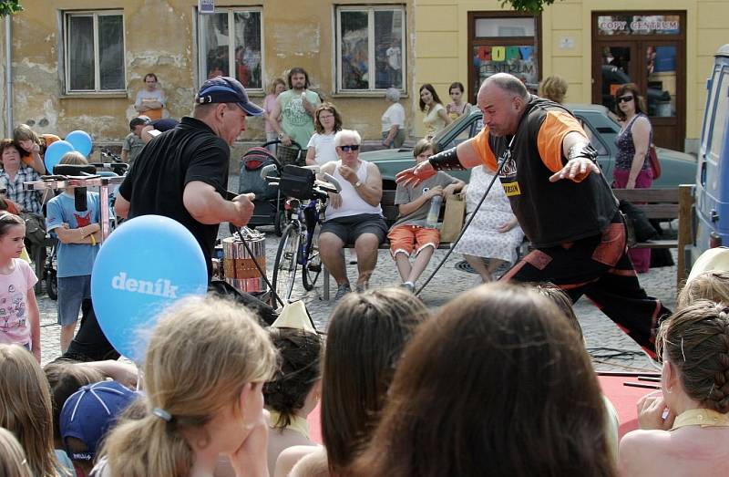 Den s Olomouckým deníkem ve Šternberku.