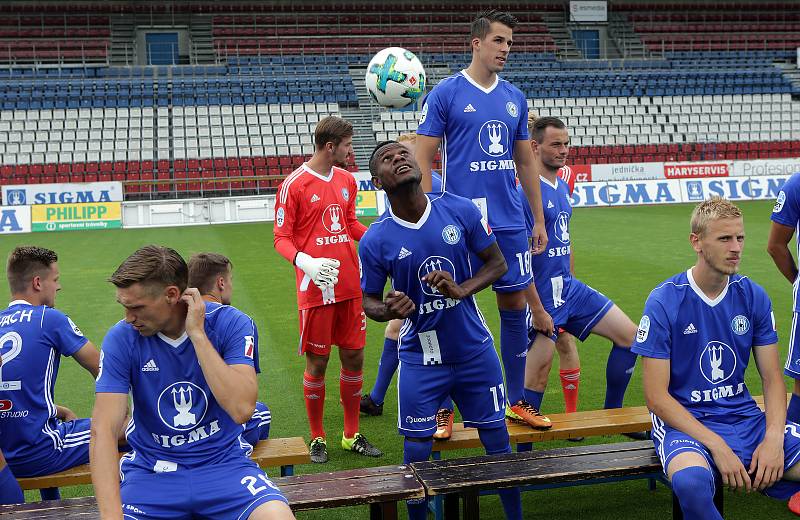 Fotbalisté Sigmy Olomouc se fotili před prvoligovou sezonou 2017/18