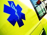 Záchranáři převezli zraněného řidiče do nemocnice v Havlíčkově Brodě. Ilustrační foto: