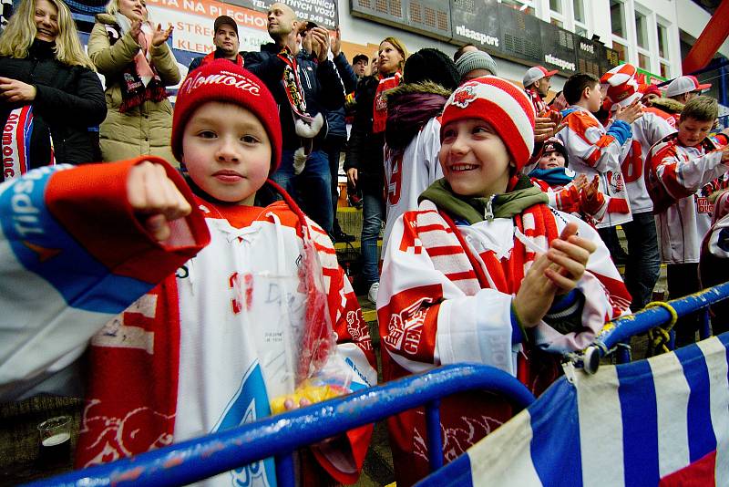 Zlín proti Olomouci - třetí zápas předkola play-off