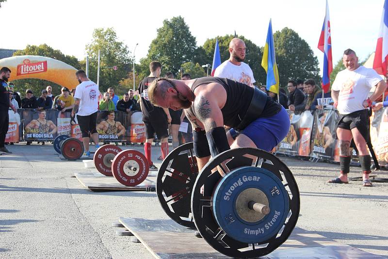 World Grand Prix strongmanů 2022, Memoriál Gustava Frištenského v Litovli.