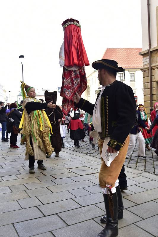 Masopustní veselí v Olomouci, 15. 2. 2020