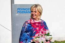 První dáma Eva Pavlová v Pevnosti poznání v Olomouci, 30. října 2023