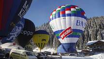 Na čtyři desítky balonových výprav se zúčastnily 7. ročníku Hanneshof Hot-air Balloon Trophy v rakouském Filzmoosu. Nechyběly ani české týmy, hned dva balony do Alp přivezl Libor Staňa ze společnosti Balony.eu z Břestku na Uherskohradišťsku.