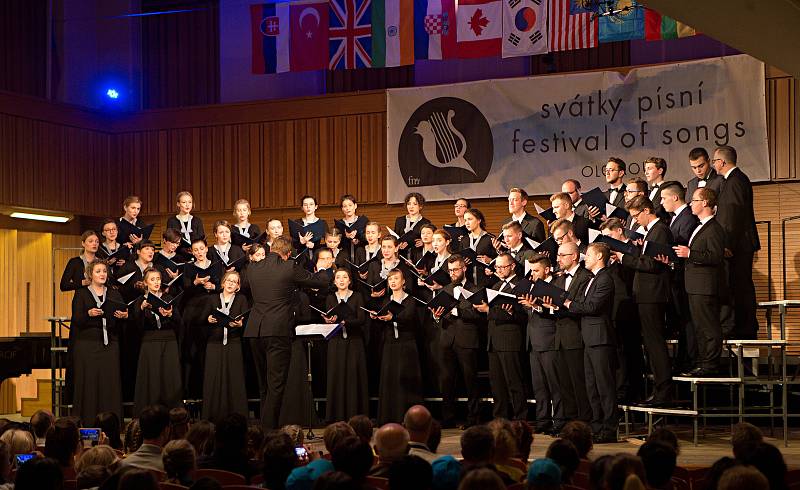 Svátky písní Olomouc 2019.  Choir of the University of Economics in Katowice, Polsko