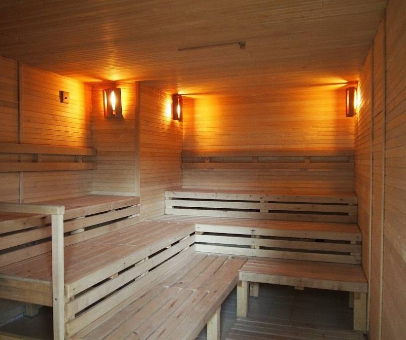 Sauna na Plaveckém stadionu v Olomouci