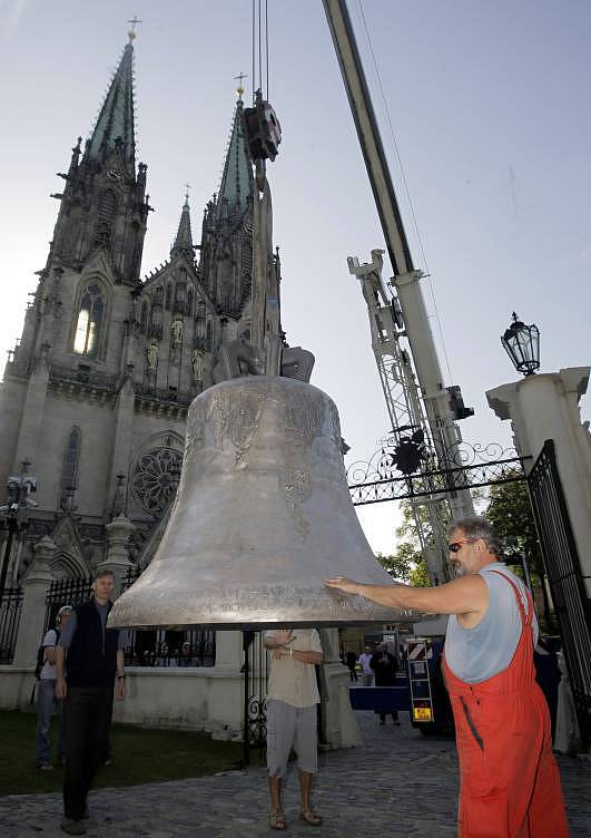 Zvony pro chrám sv. Václava.