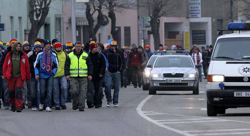 Fanoušci Sparty v Olomouci