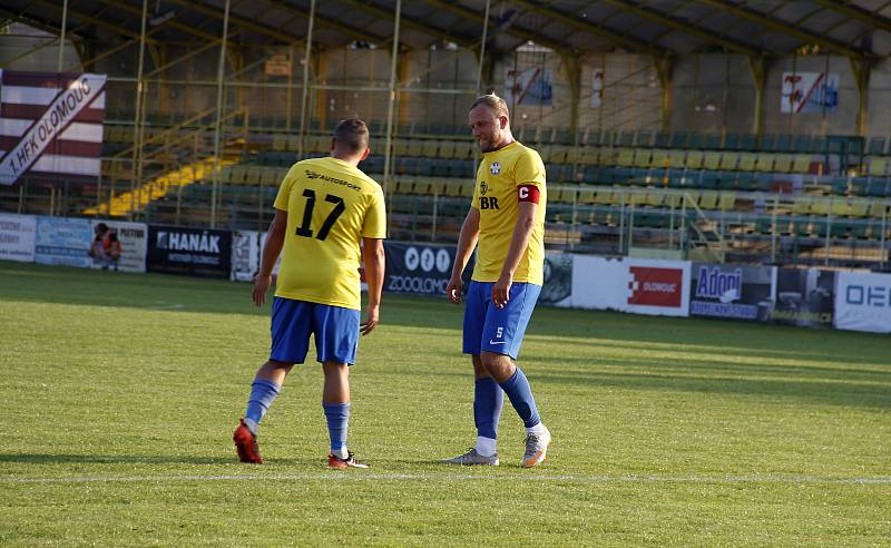 Fotbalisté HFK Olomouc nestačili v divizi v souboji prvního s druhým na Kozlovice. Utrpěli debakl 0:5.