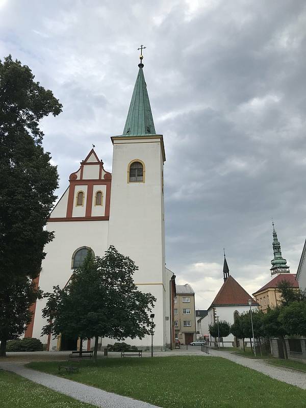 Hanácké Benátky mají svůj kostel svatého Marka, 23. července 2020.