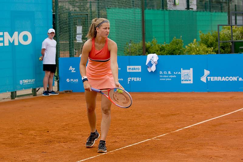 Karolína Muchová v zápase 1. kola ITS CUPu.