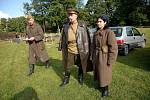 Klub vojenské historie Pionier připravil na sobotní odpoledne na hasičském hřišti v Rybníku zajímavou bojovou ukázku z konce druhé světové války.