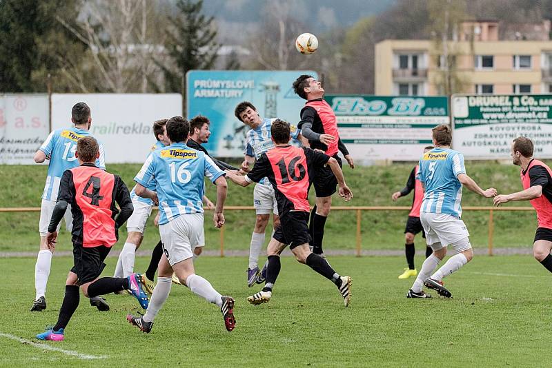 Krajský přebor ve fotbale: Česká Třebová - Slatiňany.