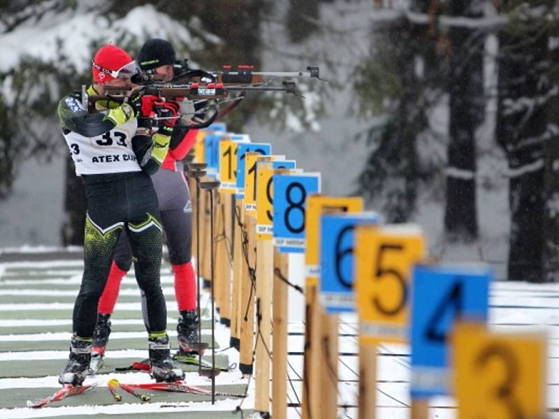 Biatlon. Ilustrační foto.