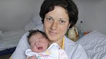 Anežka Dufková je jméno prvního dítěte manželů Šárky a Jiřího z Kameničné. Na svět přišla 12. září ve 13.10 s hmotností 4,15 kg.