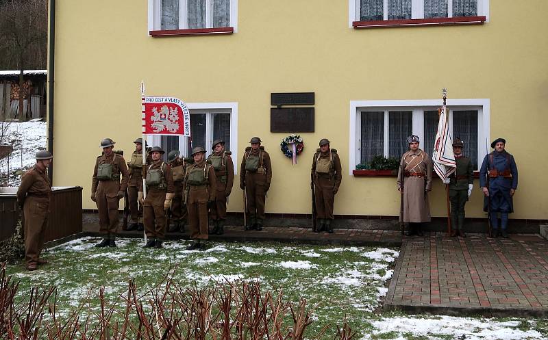 V Žamberku si připomněli 77. výročí od odhalení zpravodajské skupiny BARIUM gestapem.