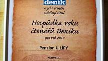 HOSPŮDKA ROKU: Penzion U lípy