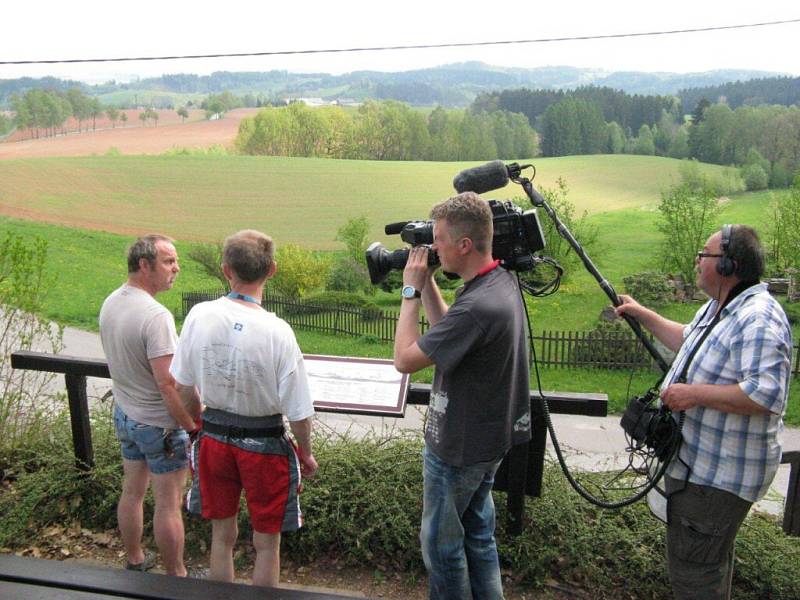 V Domově pod hradem Žampach natáčela Česká televize magazín Klíč.