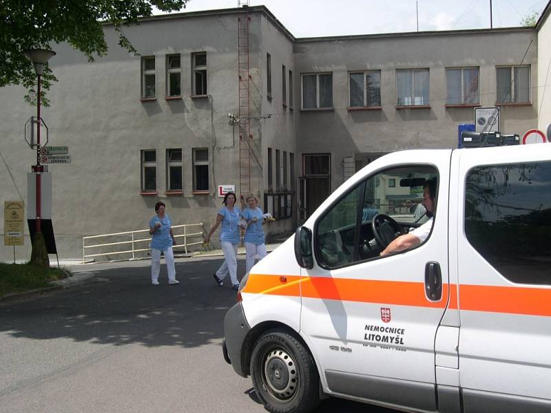 Nemocnice v Ústí nad Orlicí. Ilustrační fotografie.