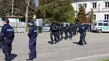 Cvičení českých a polských policistů. Příprava na Euro 2012.