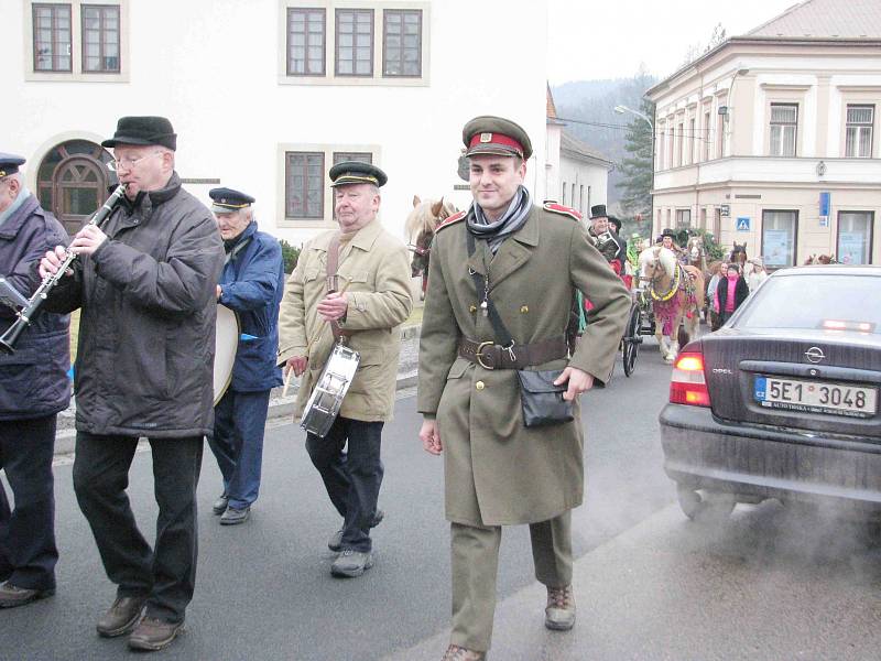 Masopust v Jablonném nad Orlicí.