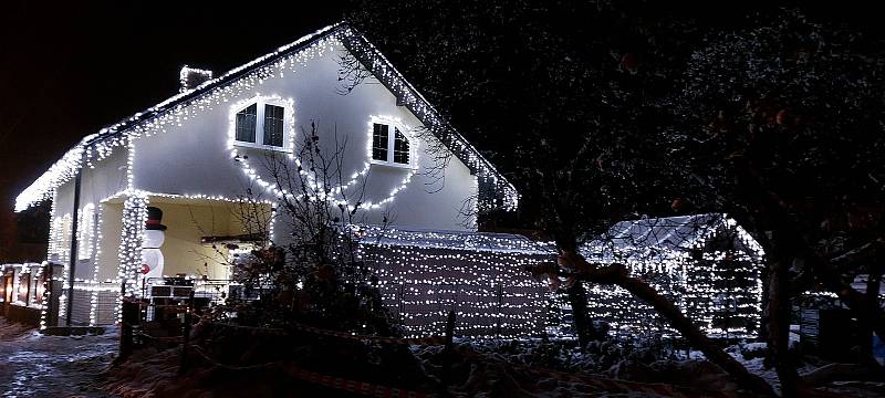 Vánoční dům v Ústí nad Orlicí